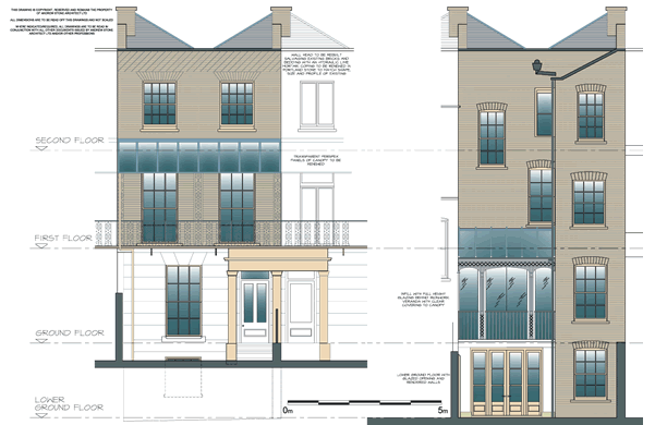 classical architectural building