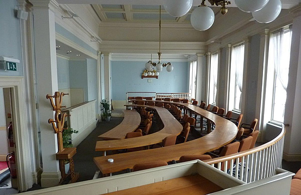 classical architectural building