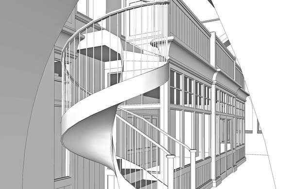 classical architectural building